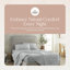 Whisper Organic 100% Organic Cotton Sheets Full Size - Gots Certified Organic Bed Sheets With Deep Pocket & Breathable And Cozy Sateen Weave Gets Softer With Each Wash - Luxury 3 Piece Set (Full Dark Grey)-117278035-117532783