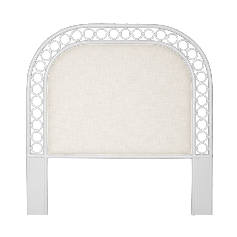 Solana Headboard, White, Queen