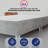 14-Inch Premium Kauly Material Wood Bed Frame, Comfortable Foundation with Acrylic Legs-88868852-88868863