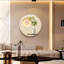 Art mural rond moderne en grès pour le salon, la chambre à coucher, la cuisine et la salle à manger-662558673