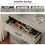 115 cm W Chest of 5 Drawers