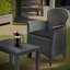 2 - Person Patio Dining Set with Rectangular Table