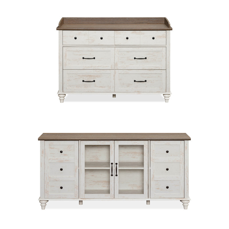 Allyssa 2 Piece Dresser Set