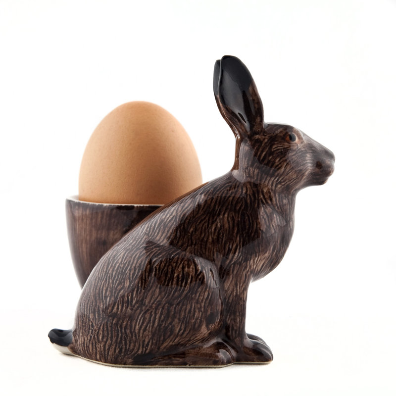 Egg Cup - With - Rabbit - Hare