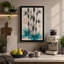 Bamboo in Mist Japandi - Wrapped Canvas-576868418-576868444