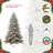 9' Lighted Spruce Christmas Tree