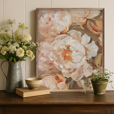 Pivoines Peachy par Arlington Prints