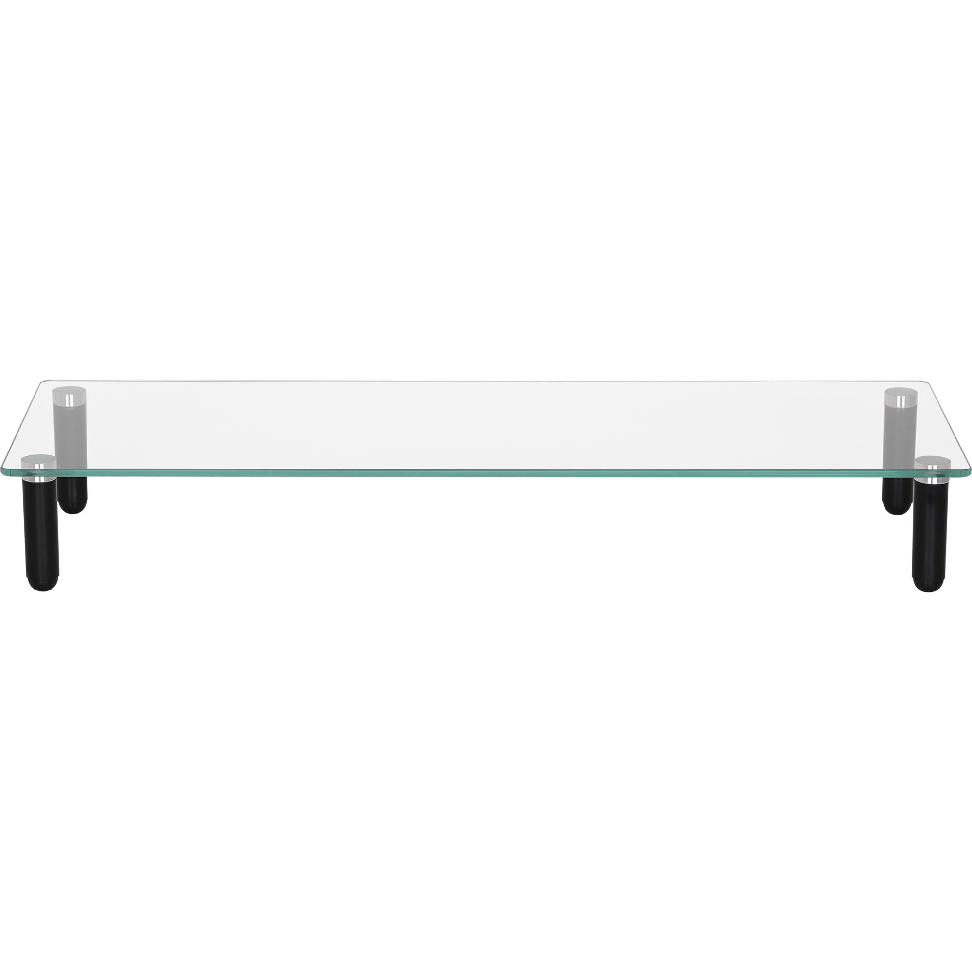 Inbox Zero 4-Leg Glass Monitor Stand & Reviews | Wayfair