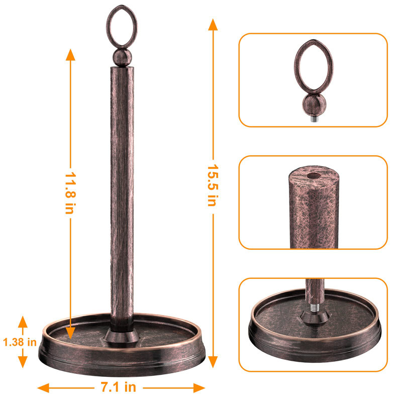 Porte-serviettes de table en métal