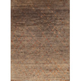 Seville Hand Knotted Area Rug in Gray/Red/Ivory