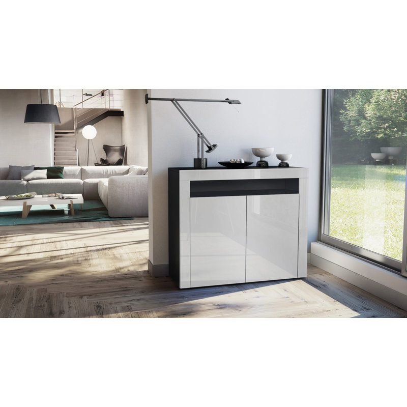 Kneeland 108cm Sideboard, White