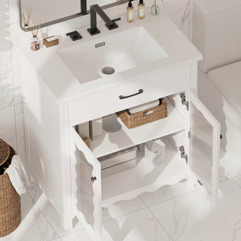 Vanities, White
