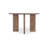 Lia Round Dining Table Dark Brown