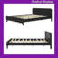 Structure de lit robuste en bois de pin massif avec plateforme et grand espace de rangement-363348718-363348713