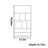 Modern simple and cost effective bookcase