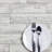 Nature 3 in. x 16 in. Wood Look Glass Straight Edge Plank Subway Decorative Kitchen & Bathroom Wall Tile-36935737