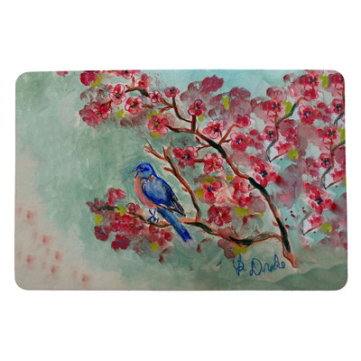 Tapis antidérapant Gavvin Cherry Blossoms 18 po x 26 po