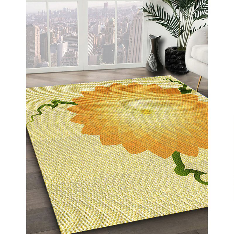 Floral Indoor Rug, Rectangle 8' x 12'