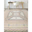 Hand-Knotted High-Quality Beige and Beige Area Rug
