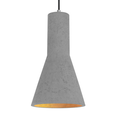 Luminaire suspendu 1 lumière - Béton