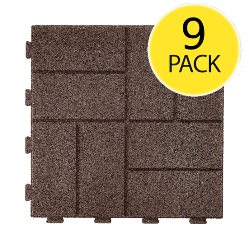 GroundSmart 16" SmartLoc Paver-(9), Brown