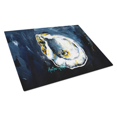 Blue Star Oyster Glass Cutting Board