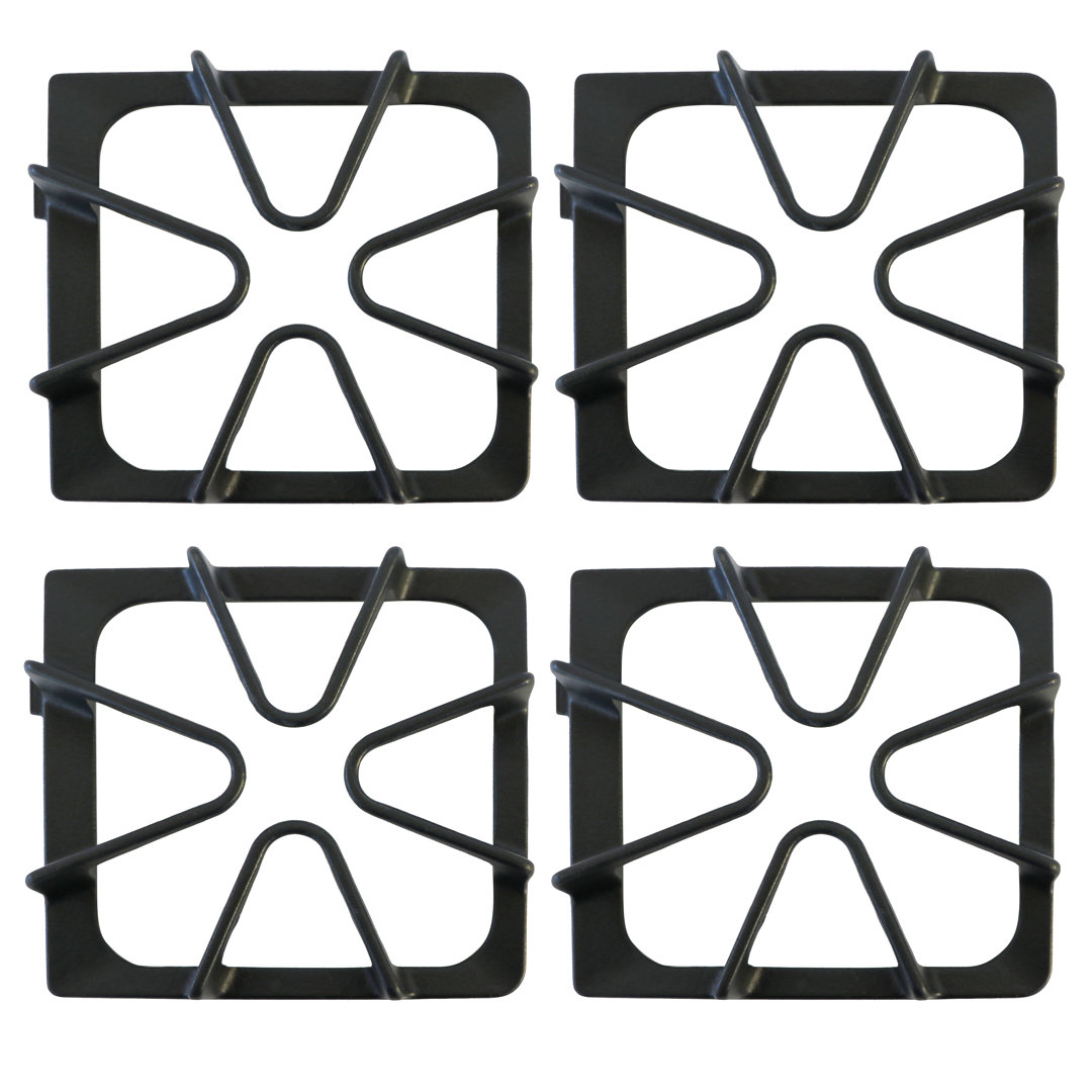 KITCHEN BASICS 101 WPW10457553 Range Burner Grates for Whirlpool (Set of 4) Kitchen Basics 101