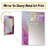 Abstract Lavender Tranquility Balance I - Modern Large Wall Mirror, Modern Unique Mirror, Printed Metal Art-1067376262