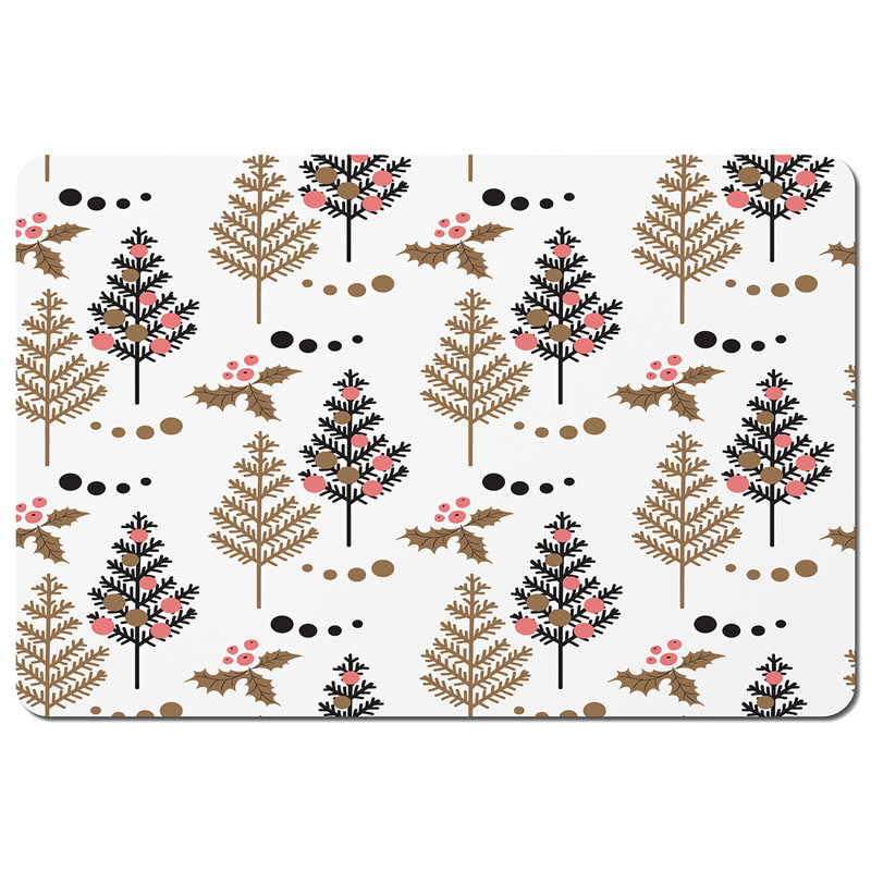 Hinojosa Wood Rectangle Placemat