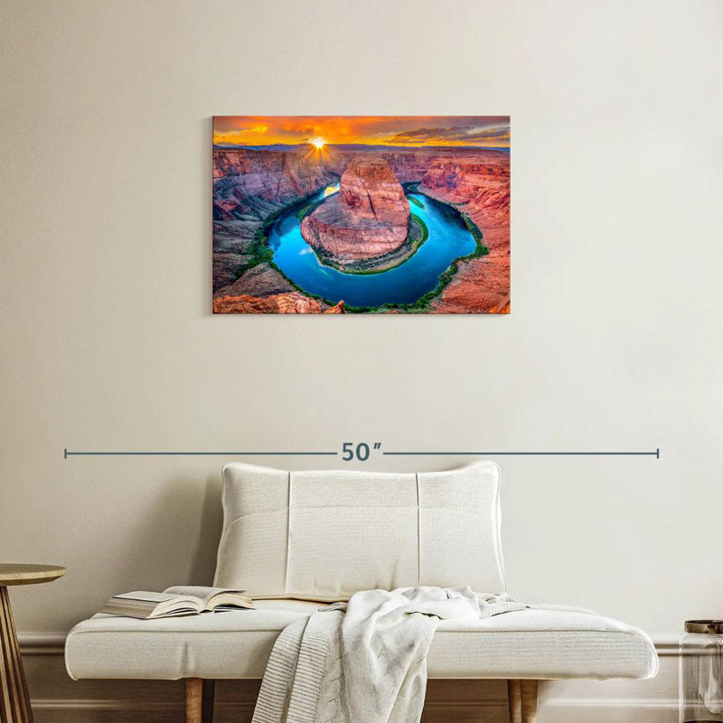 Alvord Magic Horseshoe Bend, H 20 po x l 30 po