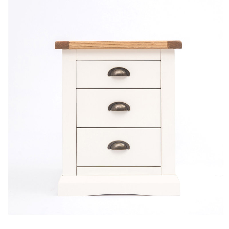 Dashiell 45cm W Plywood / Laminate Board Bedside Table