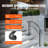 VEVOR Handrails for Outdoor Steps Adjustable Wrought Iron Handrails-98260483-61694610