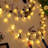 Crystal Bubble Ball LED String Lights Warm White Outdoor 100 - Bulb 396'' Plug-in LED Globe String Light-27523208