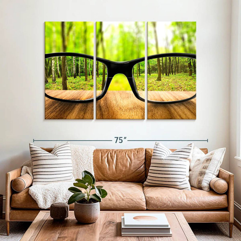 Alcaraz Forest Vision, 42" H x 65" W