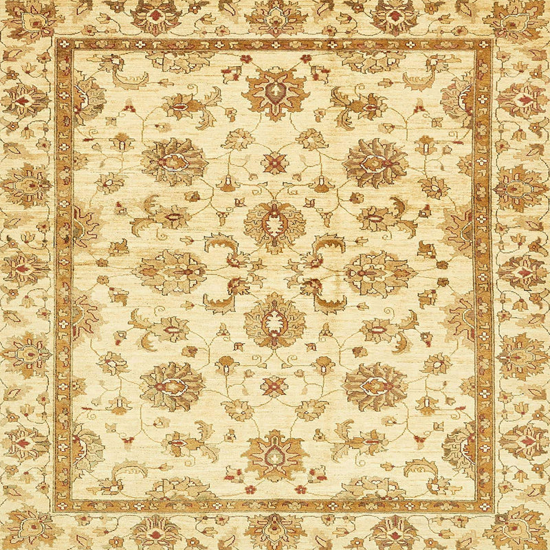 Oriental Indoor Rug, Square 5'