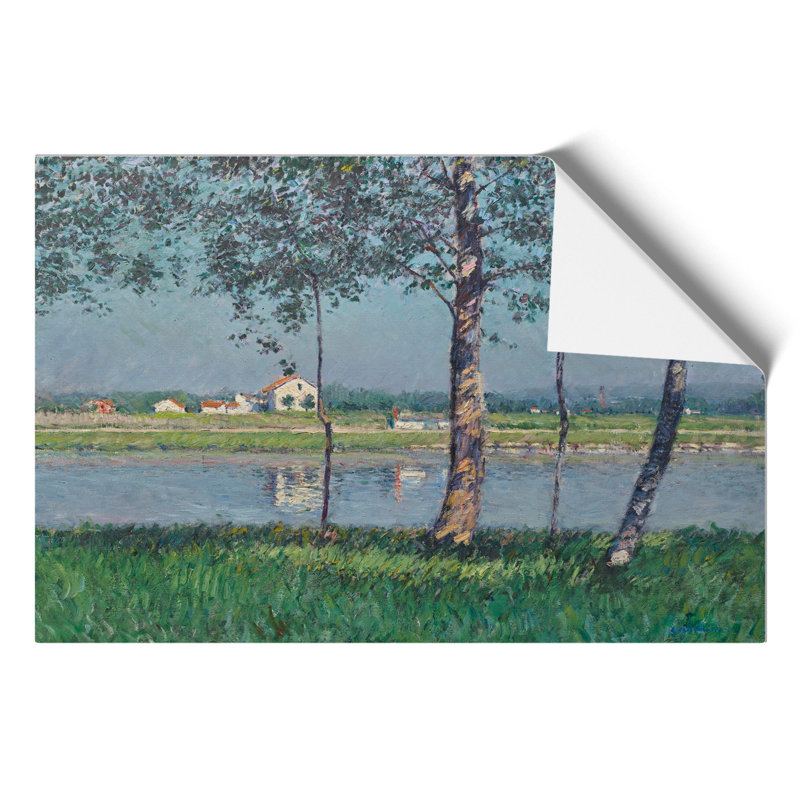 The River Seine by Gustave Caillebotte - No Frame Painting, 21cm H x 30cm W x 0.1cm D