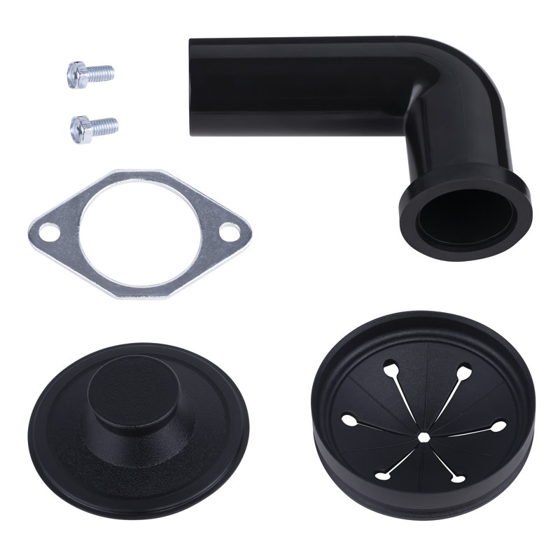 Eco Logic 1/2 HP Black Mid-Duty Continuous Feed Garbage Disposal
