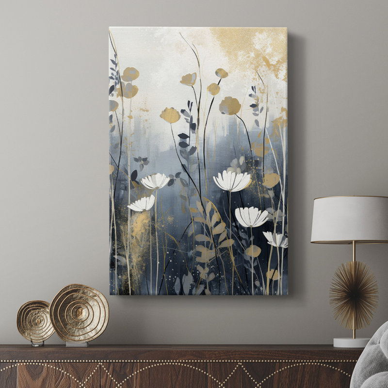 FLORAL Series CCCCLXX - Gallery Cavas, H 12 po x l 8 po