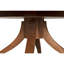 Vera Round Walnut Wood Dining Table