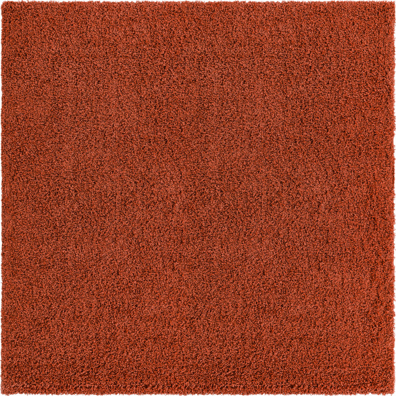 Tapis terre cuite Renesha, Carré 8 pi 2 po