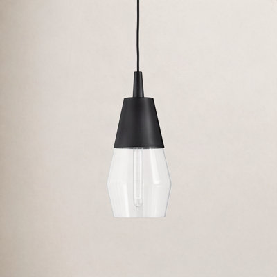 Seraphina Single Light Glass Dimmable Pendant