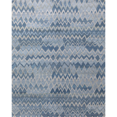 Bargello Chevron Area Rug