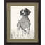 «Hunting Dog», reproduction d'art encadrée