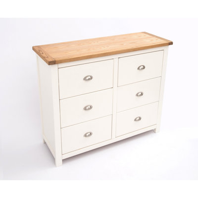 Octavius 110cm W 6 - Drawer Chest of Drawers