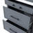 83.7Inch Tall Kitchen Storage With Faux Marble, 5 Drawers And Adjustable Shelf, Gray Freestanding Unit For Space Pantry Marble Surface, Tall,-671799443