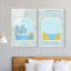 Mediterranean window set High-Gloss Frameless Acrylic Glass Wall Art Nautical & Beach Print by Oliver Gal, Ready to Hang, 10 x 15-19515096-249454383