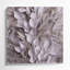 Abstrait floral 19, art mural sur toile grise-548009490