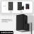 Woxeon Dimmable 3000K Night Light, Plug Into Wall Nightstand Lights, Mini Wall Sconce