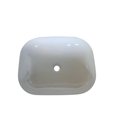 Altair 19.9'' Ceramic Oval Bathroom Sink