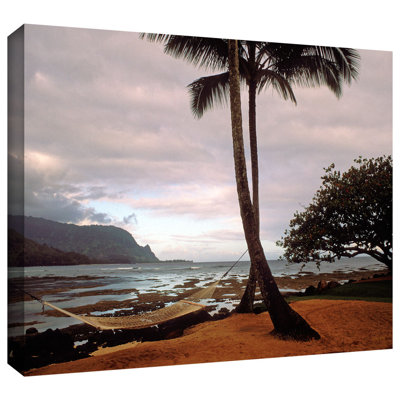 " Hanalei Bay Hammock At Dawn " by Kathy Yates